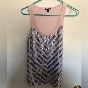 Express pink tank